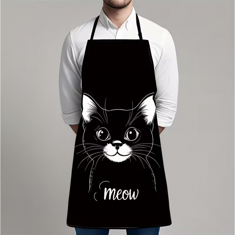 Home Cooking For Cats - 1 tablier amusant sur le thème