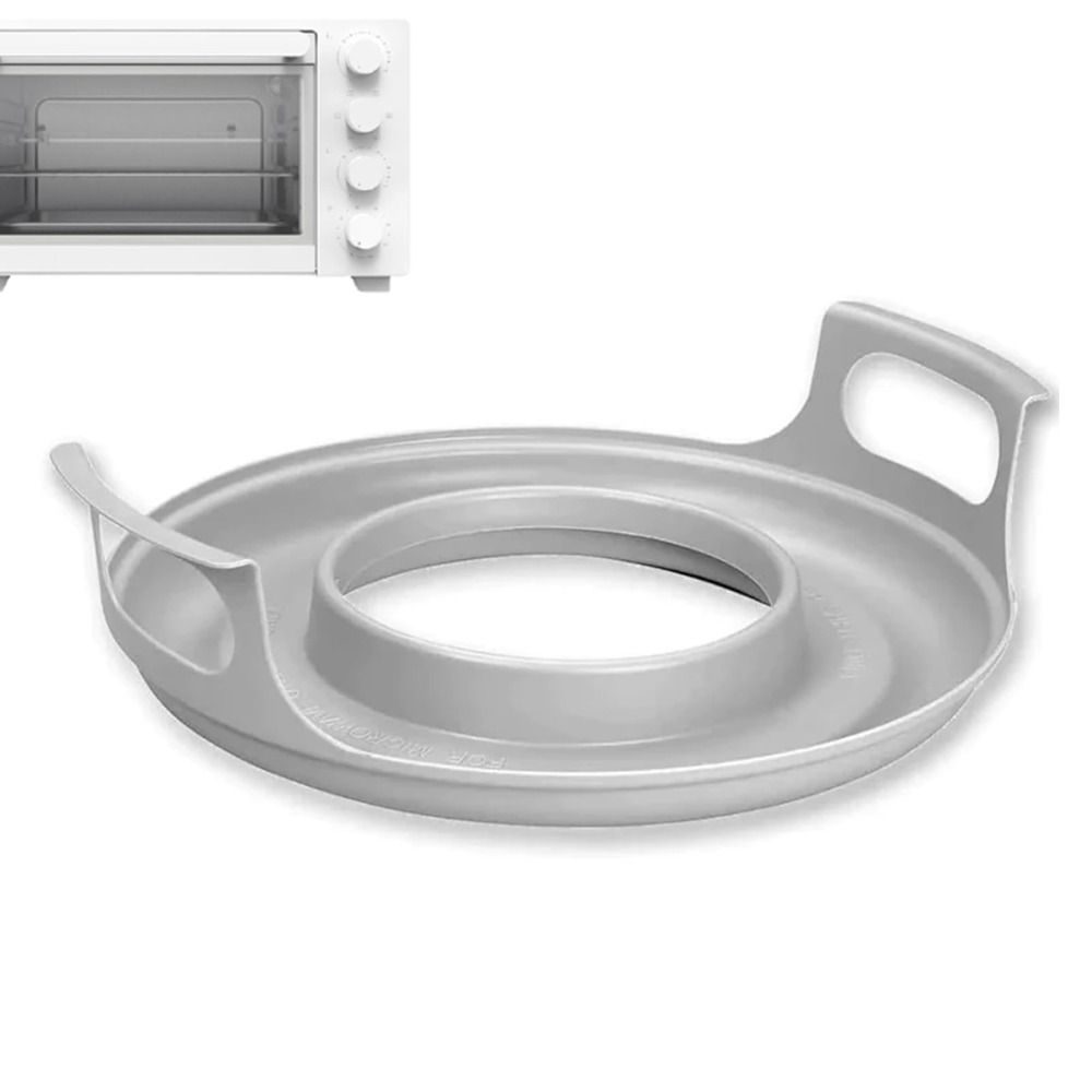 Home Cooking Supplies - Plateau de micro-ondes anti-déformation, facile à