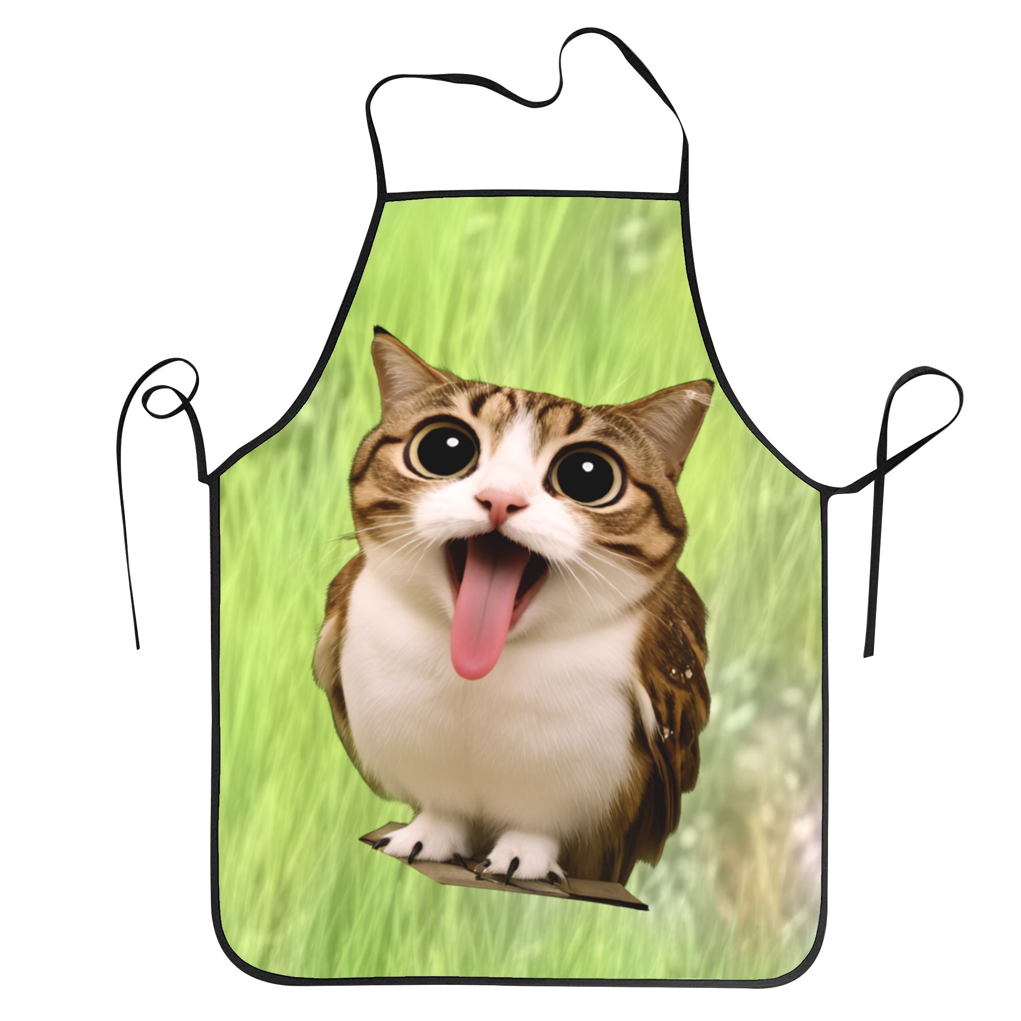 Tablier amusant motif chat qui - Home Cooking For Cats avis et prix