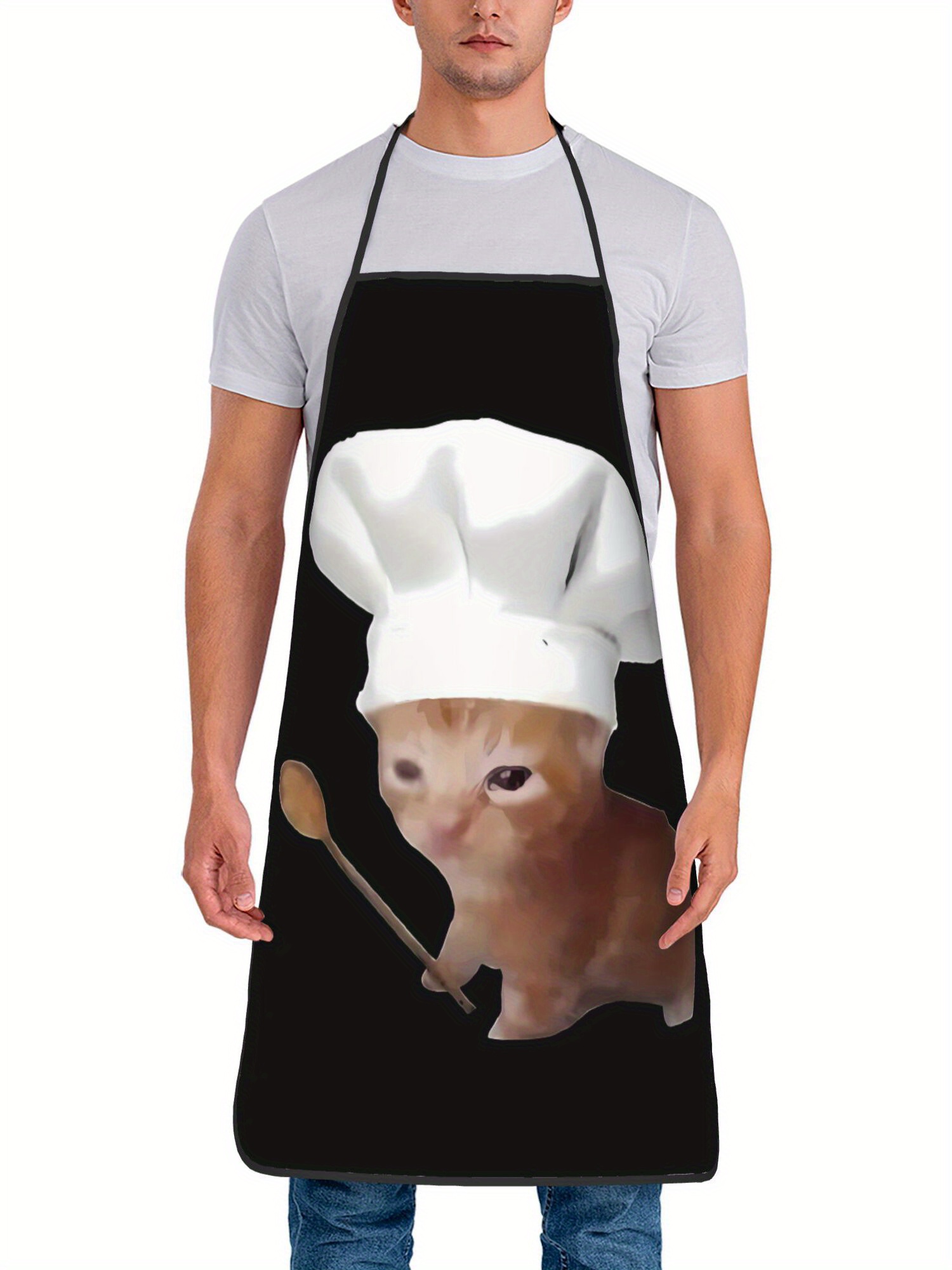 Tablier de cuisine amusant pou - Home Cooking For Cats avis et prix