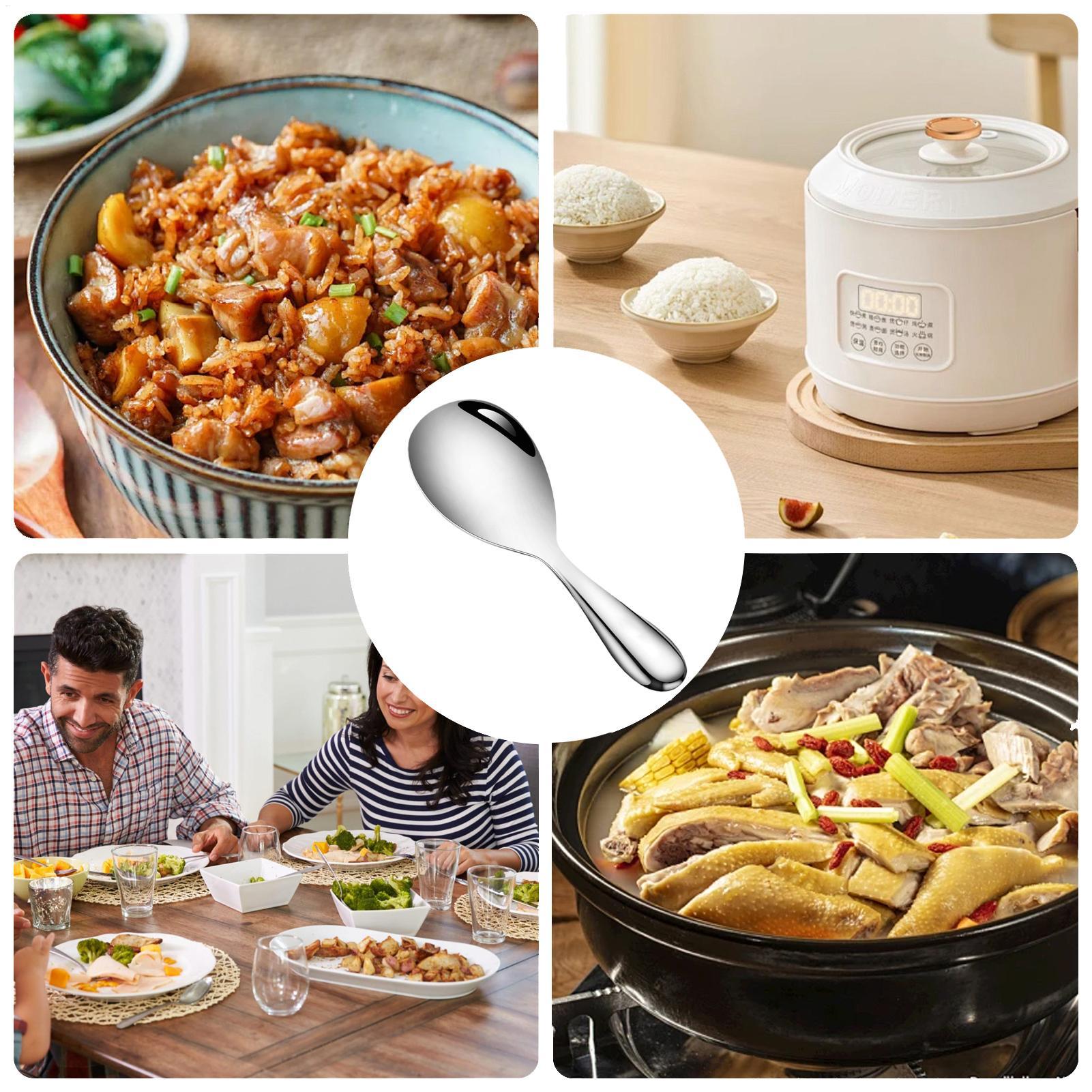 Cuillère à riz en acier inoxyd - Home Cooking Supplies avis et prix
